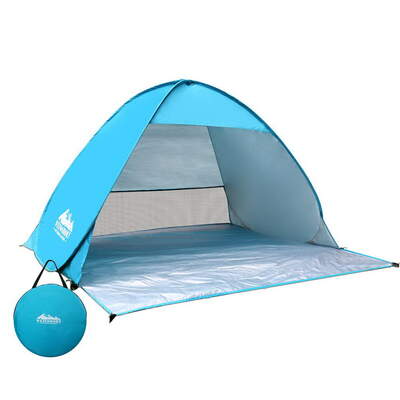 Weisshorn Pop Up Camping Tent Beach Hiking Sun Shade Shelter Fishing 3 Person