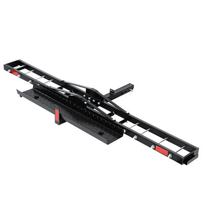 Giantz Motorcycle Carrier Hauler 2" Hitch Mount Rack Ramp Anti Tilt Tow Bar