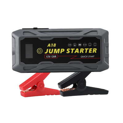 2000A Portable Car Jump Starter 12V Lithium Battery Booster Pack Power Bank & Jumper Cables