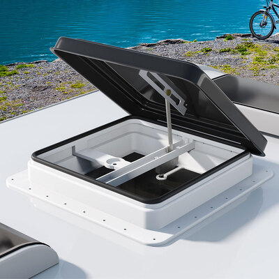 Caravan Roof Vent Hatch (Black)