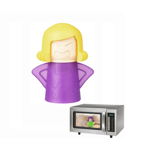 Angry Mamma Easy Microwave Steam Cleaner Purple