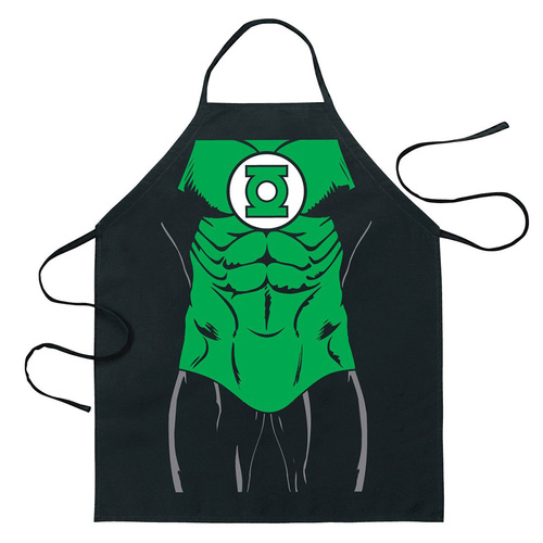 Cartoon Comic Kitchen Cooking Apron (Green Lantern) Cotton