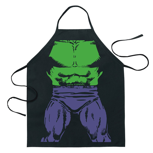 Cartoon Comic Kitchen Cooking Apron (Incredible Hulk) Cotton