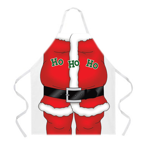 Cartoon Comic Kitchen Cooking Apron (Santa) Cotton