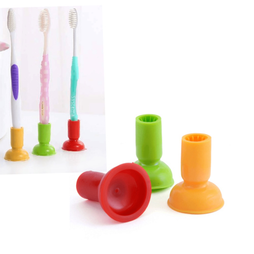 Smart Suction Toothbrush Stand Silicone