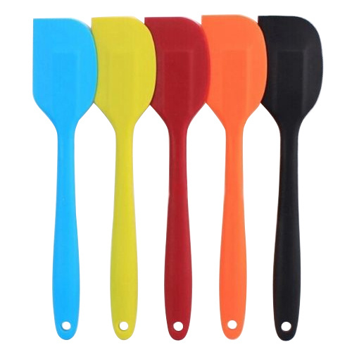 Silicone Brush Sugarcraft Spatula Mixing Batter Butter Scraper (Small Size)