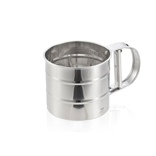 Dia 15cm Stainless Steel Mesh Flour Sifter Sieve Strainer Cake Baking Kitchen