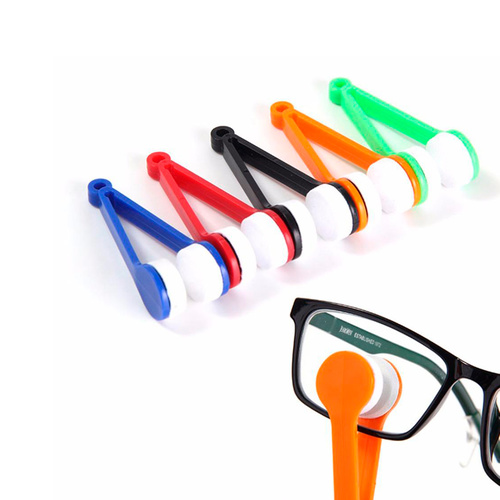 Speck-Free Spectacles Glasses Cleaner Keyring Random Colours BPA Free ABS