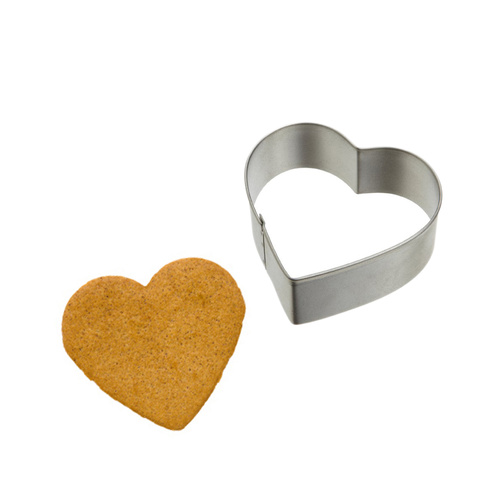 Stainless Steel Heart Shape Cookie Cutter Cake Baking Biscuit Pastry Mould