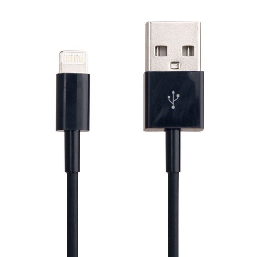 USB Sync & Charging Cable for iPhone 6 & 6 Plus iPhone 5 & 5S & 5C iPad Air Blk