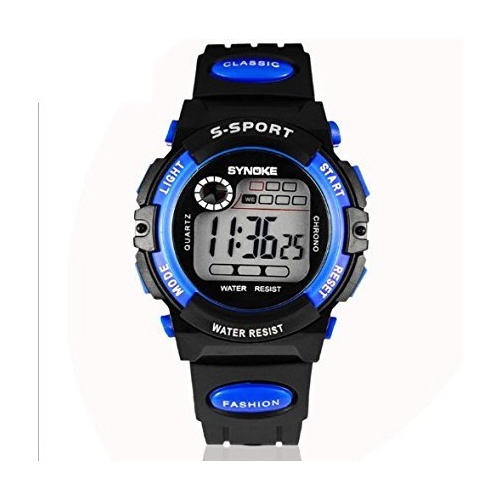 Unisex Kids Student Watches (Blue)