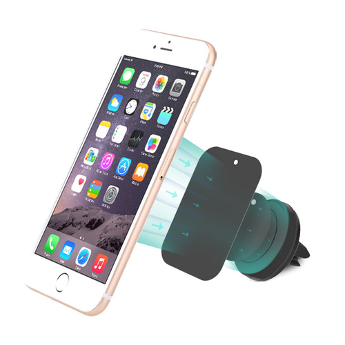 Cruze-Gear Universal Magnetic Grip Car Air Vent Mount Mobile Holder Black 