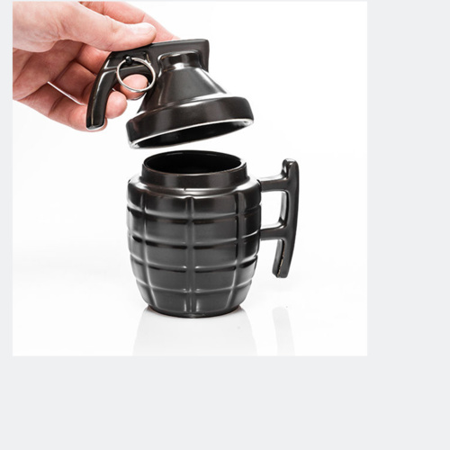 Go-Nutz Grenade Mug Black