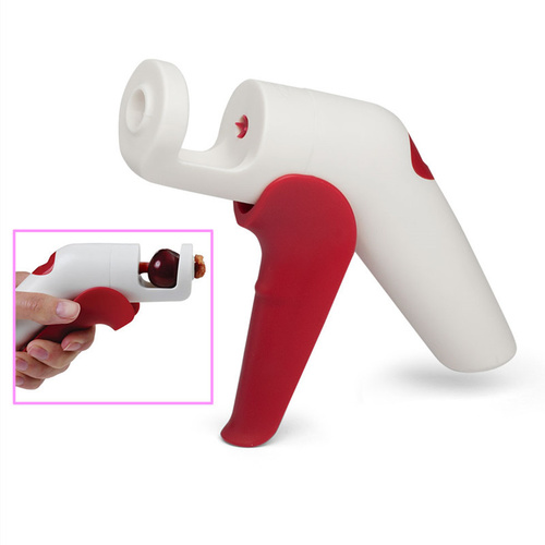 Creative Kitchen Gadgets Tools Pitter Cherry White/Red BPA Free Plastic