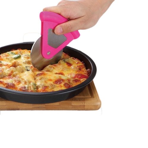 Pizza Cutter Mini Pizza Cutter BPA Free Plastic / Stainless Steel Mix Colour 