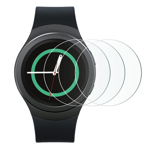 Samsung Gear S2 Tempered Glass Screen Protector (Pack of 3)