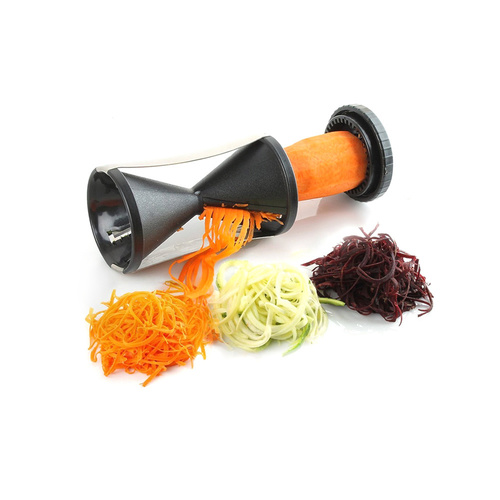 Spiral Slicer Veggetti Veggie Pasta Maker ABS/Stainless Steel Black