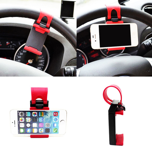 Ez-Drive Smartphone Steering Wheel Handsfree Car Mount Holder