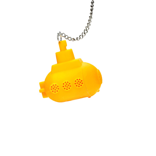 Loose Leaf Herbal Submarine Tea Infuser 100% BPA Free Silicone Yellow