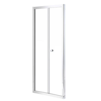 Shower Screen Door Enclosure Glass Panel Foldable 760x1900mm