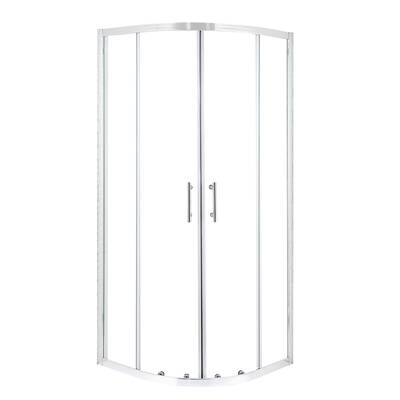 Shower Screen Screens Door Seal Enclosure Glass PanelCurved900x900x1900mm