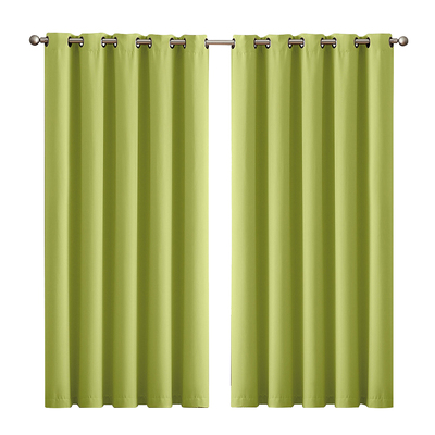 2x Blockout Curtains Panels 3 Layers-Elegant