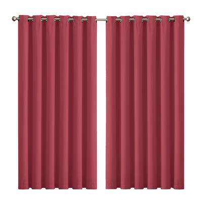 2x Blockout Curtains Panels 3  Layers 