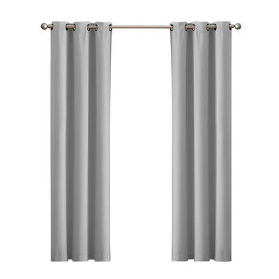 Blockout Curtain 102x241cm Grey