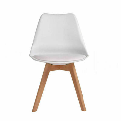 2x PU Leather Dining Chair Office Cafe Lounge Chairs