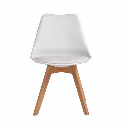 4x PU Leather Dining Chair Office Cafe Lounge Chairs