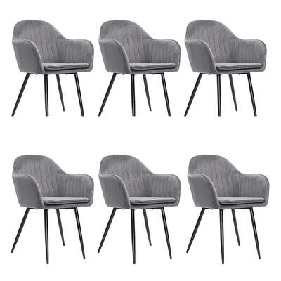 Contemporary 6x Armchair Lounge Chair Accent - Multipurpose Use