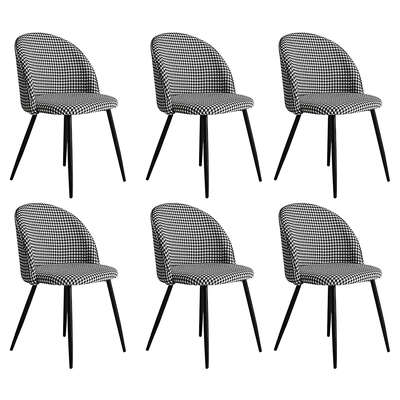 Elegant 6x Dining Chairs Kitchen Cafe - Multipurpose Use Classic