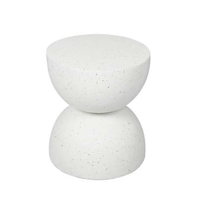 Ergonomic Side Table Terrazzo Coffee Tables Beige - High Back Support