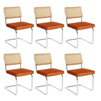 Minimalist 6xRattan Chair Dining Chairs - Multipurpose Use Classic
