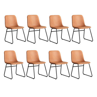 Premium 8x Dining Chairs Kitchen Table - Adjustable Height Classic
