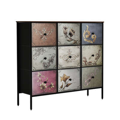 Minimalist 9 Chest of Drawers Storage Cabinet - Premium Quality Build