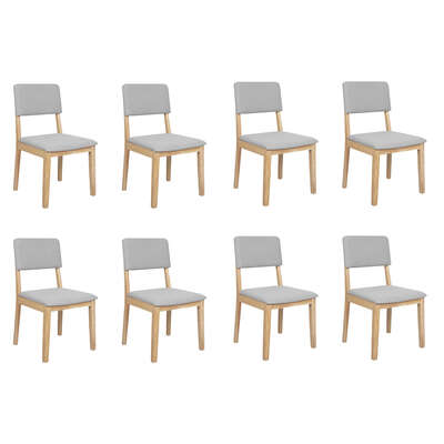 Versatile Dining Chairs 8 Upholstered Kitchen Chair - Easy Assembly