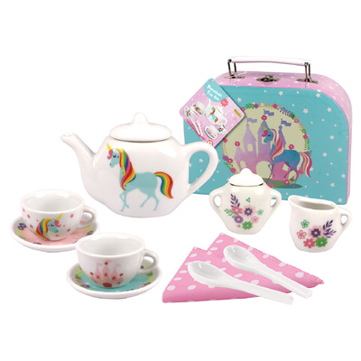 Unicorn Porcelain Tea Set 13Pcs 