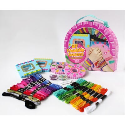 Friends 4 Ever Bracelet Making Kit Pink