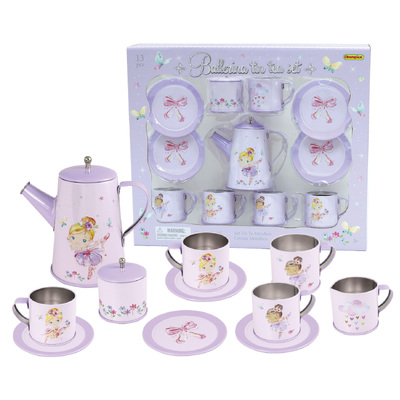 Ballerina Tin Tea Mug Set 13Pcs