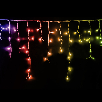 500 LED Curtain Fairy String Lights Wedding  Xmas Party Lights Warm White
