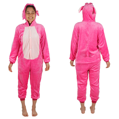Pink Monster Onesie 125cm