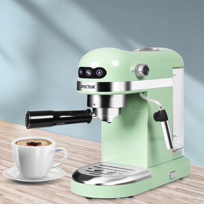 Coffee Maker Machine Espresso Cafe Barista Latte Cappuccino Milk Frother Mint