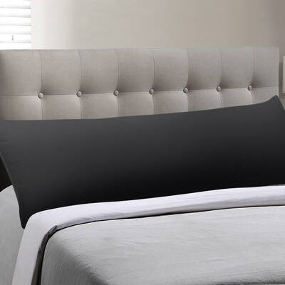 Maternity Pregnancy Support 137cm Long Pillow - Black