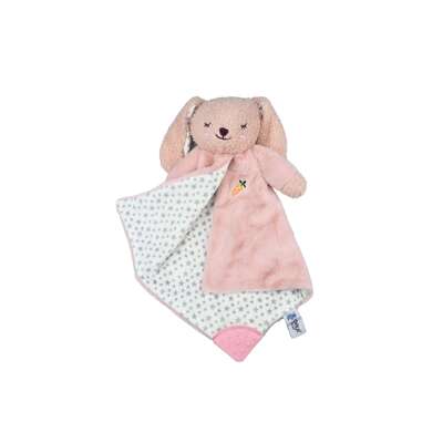 Snuggle buddy berry bunny blanket