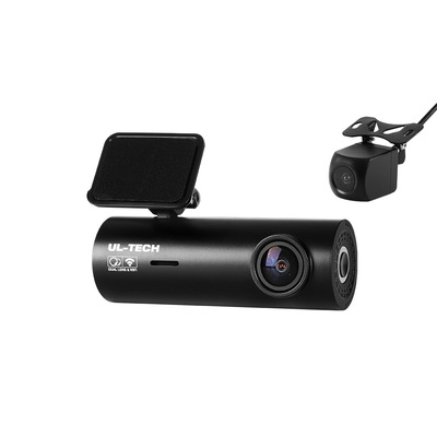 4K Dash Camera Front and Rear Dash Cam DVR WiFi Free Hardwire 64GB Card