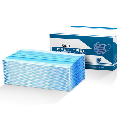 Disposable Face Mask Anti Flu Dust Masks Anti PM2.5 3-Layer Protective 100PCS AU Stock