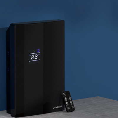 Dehumidifier 2L Air Purifier Black