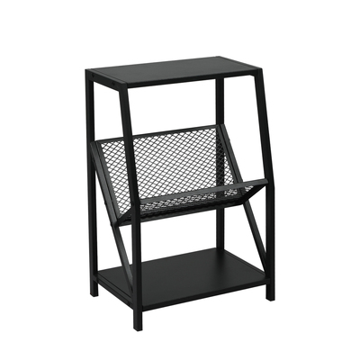 Bookshelf Side End Table Storage