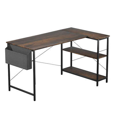 Contemporary L Shaped Computer Desk Home Corner Desk - Multipurpose